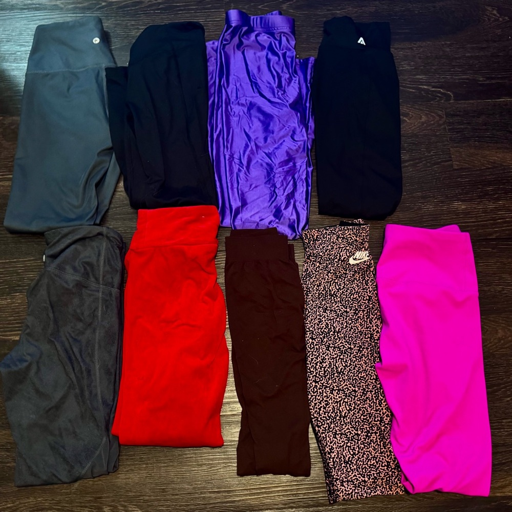 9 pairs Assorted Leggings bundle
